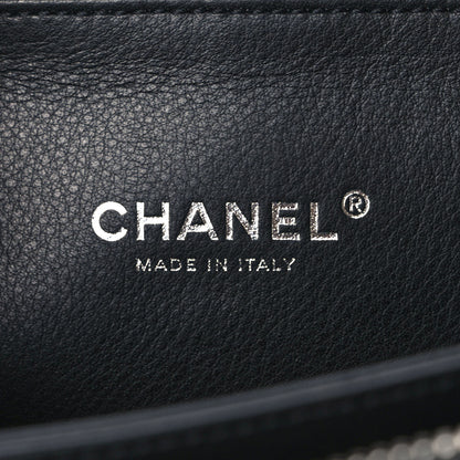 Chanel Lambskin Quilted Small CC Filigree Vanity Case Black 6 of 9