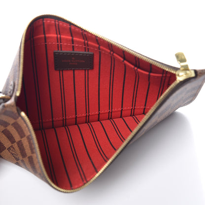Louis Vuitton Damier Ebene Neverfull MM GM Pochette 5 of 8