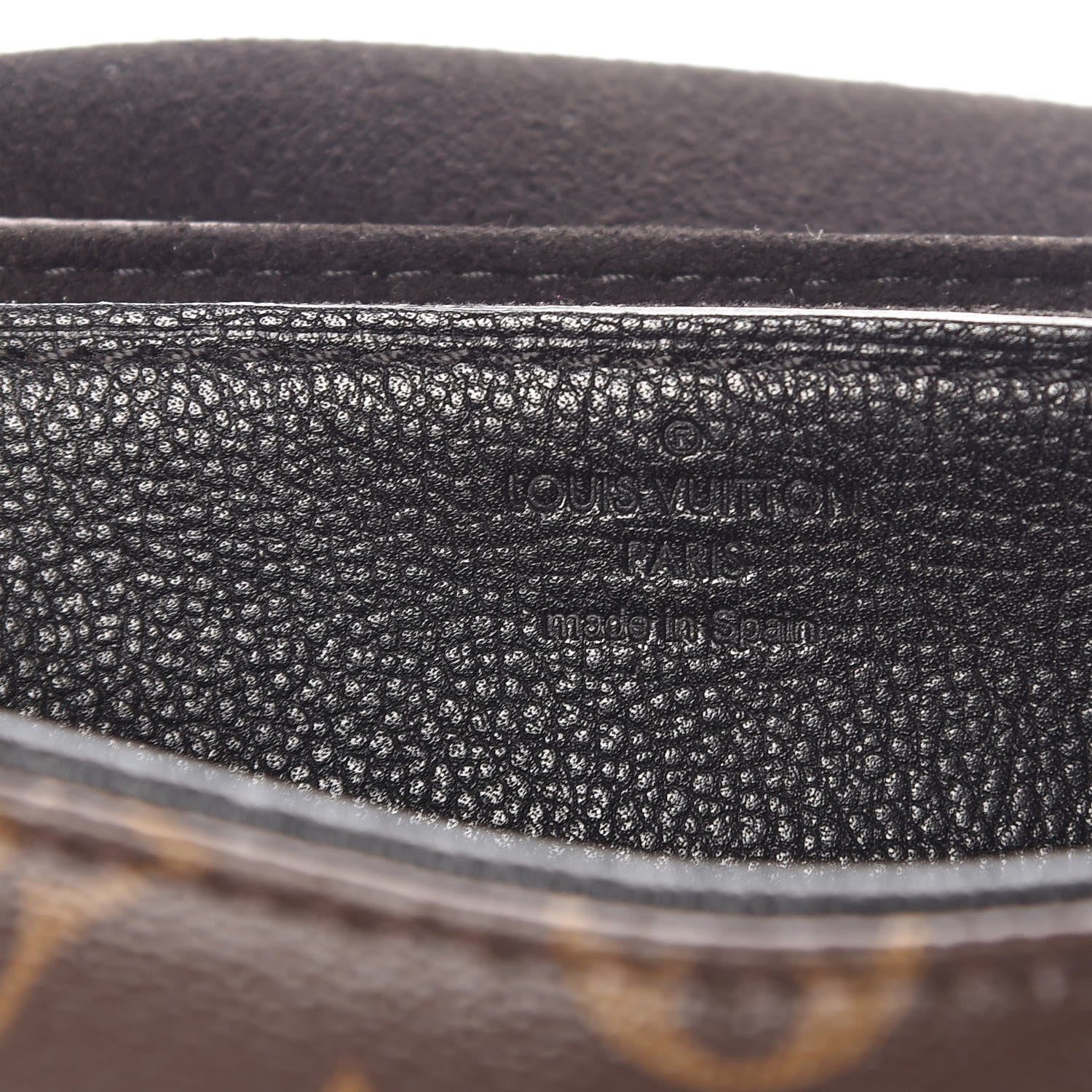 Louis Vuitton Monogram Pallas Chain Black 6 of 9