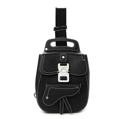 Christian Dior Grained Calfskin Mini Gallop Sling Bag Black 1 of 10