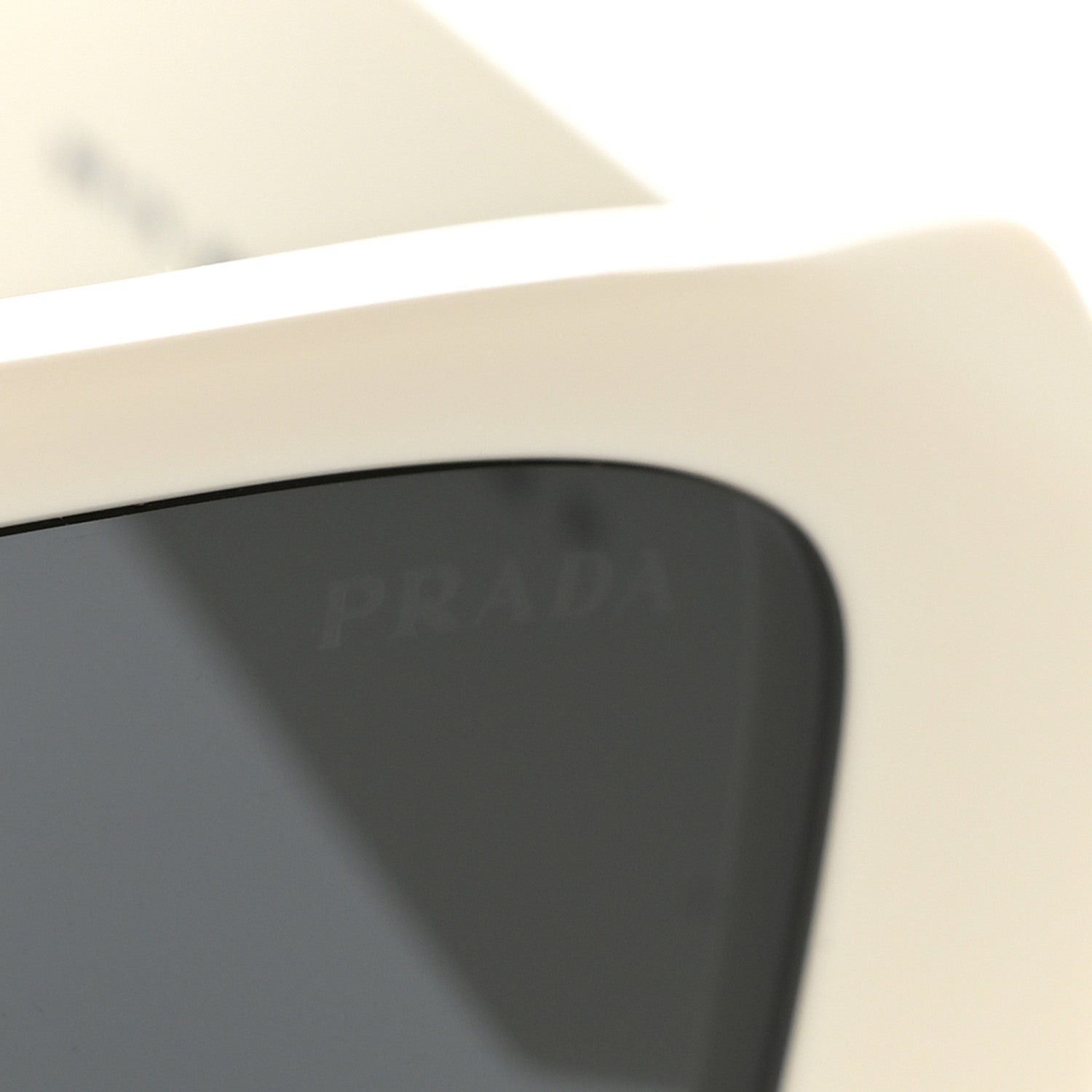 Prada Acetate Symbole Sunglasses SPR 17W White 8 of 9