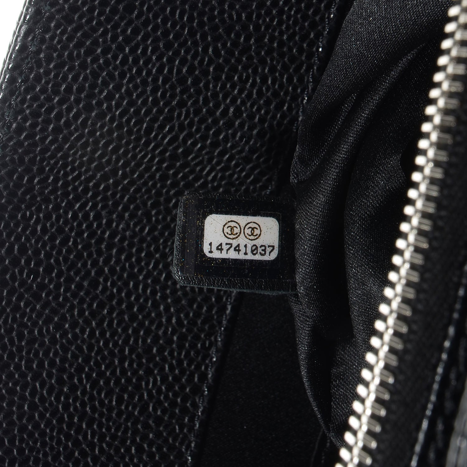 Chanel Caviar Grand Shopping Tote GST Black 8 of 8
