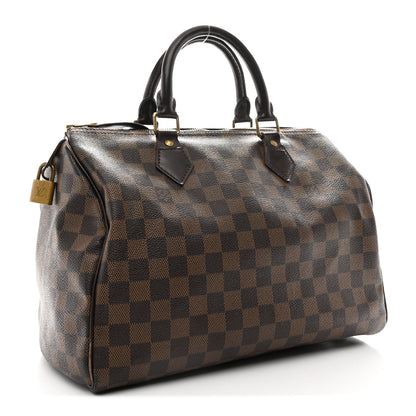 Louis Vuitton Damier Ebene Speedy 30 3 of 12
