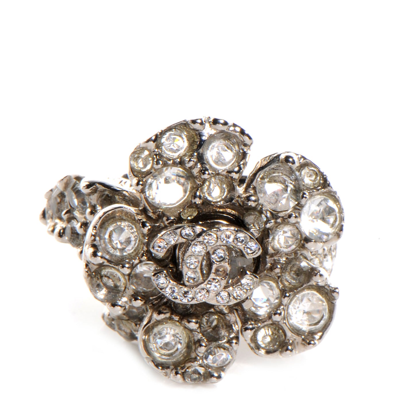Swarovski Crystal CC Camellia Ring 6