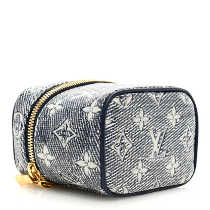 Louis Vuitton Monoglam Micro Vanity Blue 4 of 9
