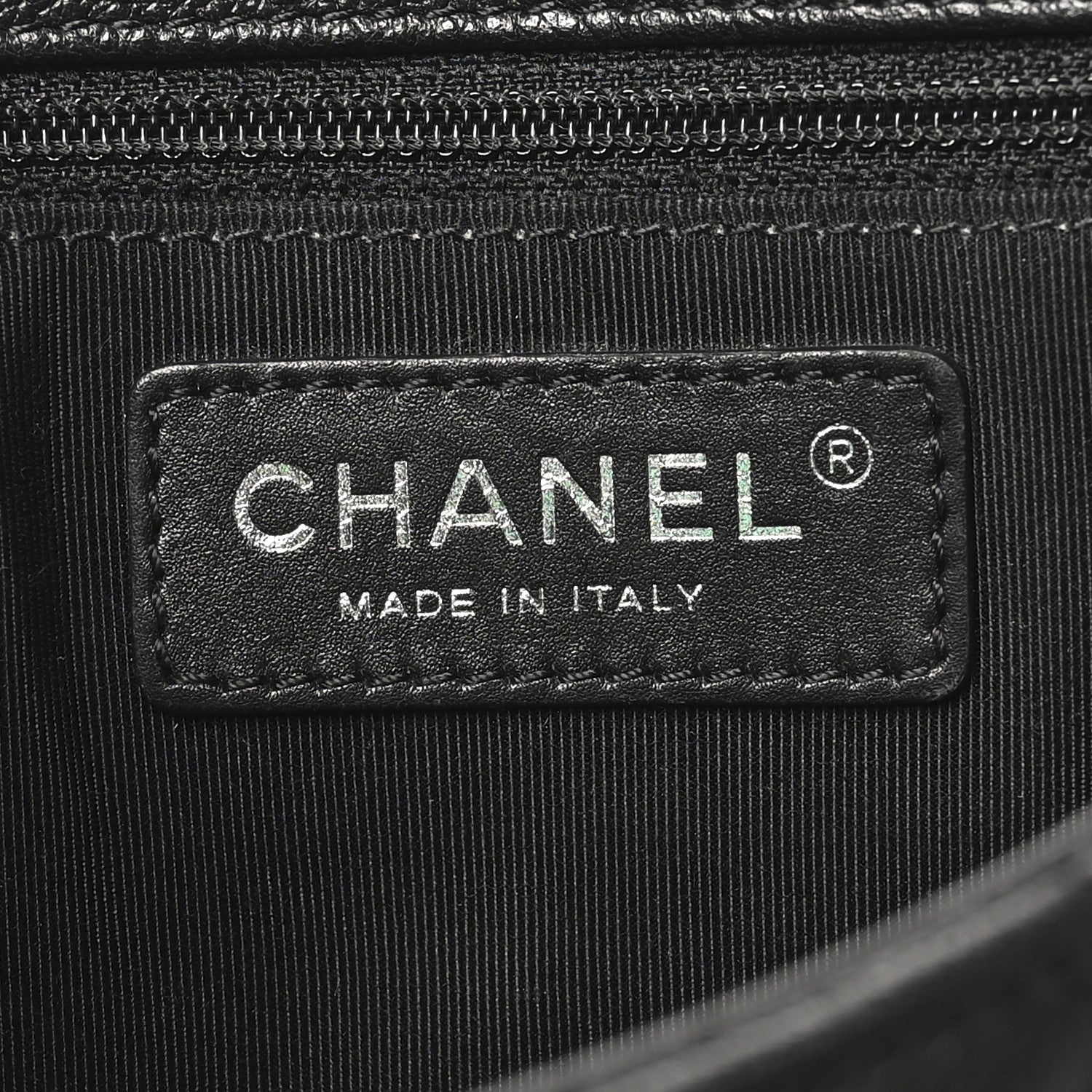 Chanel Calfskin Quilted Casual Pocket Messenger Flap Black 6 of 10