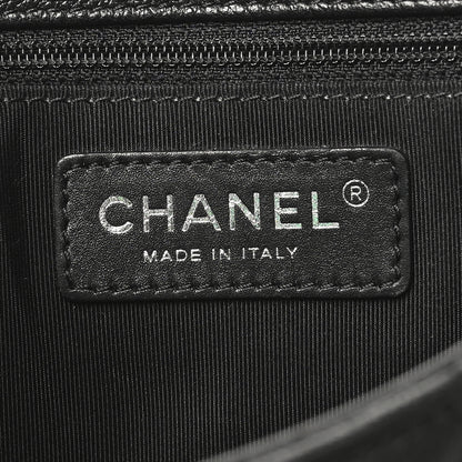 Chanel Calfskin Quilted Casual Pocket Messenger Flap Black 6 of 10