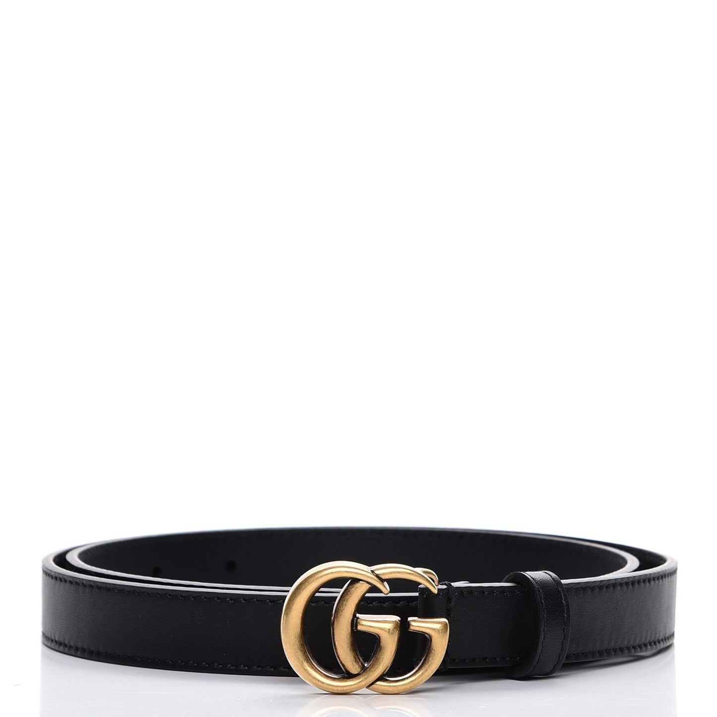 Calfskin Double G 20mm Belt 85 34 Black