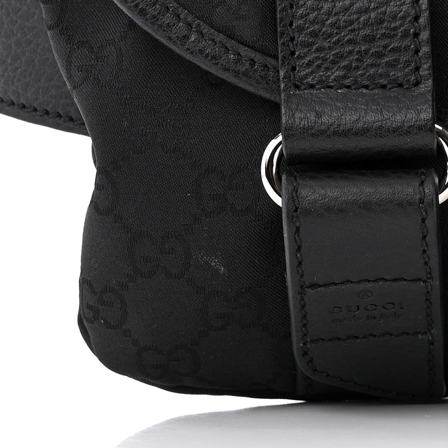 Monogram Waist Belt Bag Black