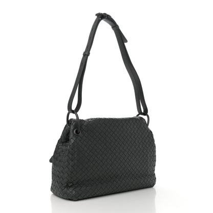 Bottega Veneta Nappa Intrecciato Flap Shoulder Bag Ardoise 3 of 10
