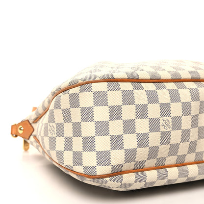 Louis Vuitton Damier Azur Siracusa MM 8 of 9
