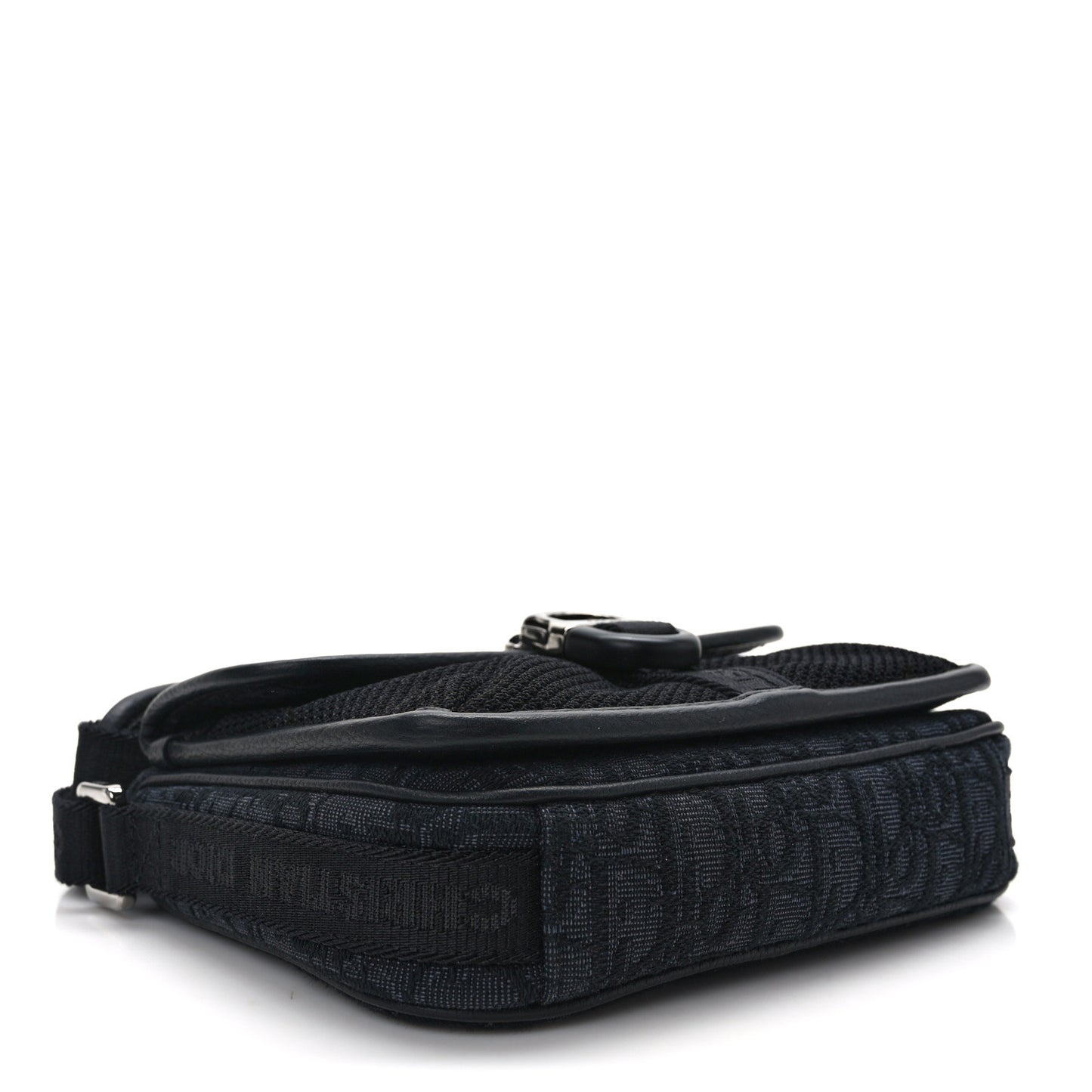 Oblique Jacquard Mini Dior 8 With Strap Black Multicolor