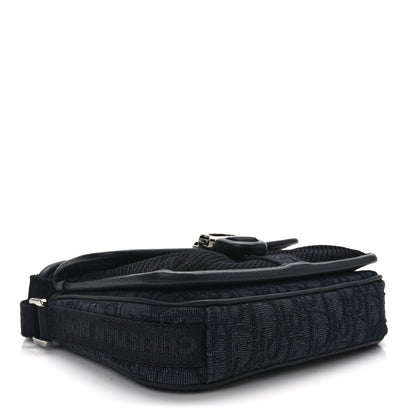 Christian Dior Oblique Jacquard Mini Dior 8 With Strap Black Multicolor 4 of 12
