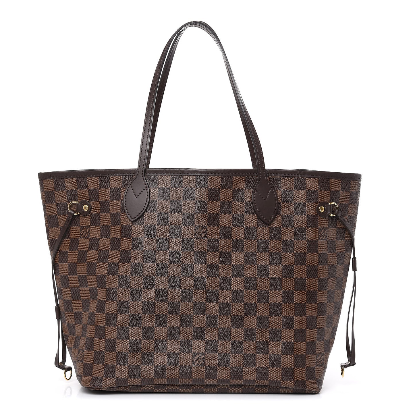 Damier Ebene Neo Neverfull MM Rose Ballerine