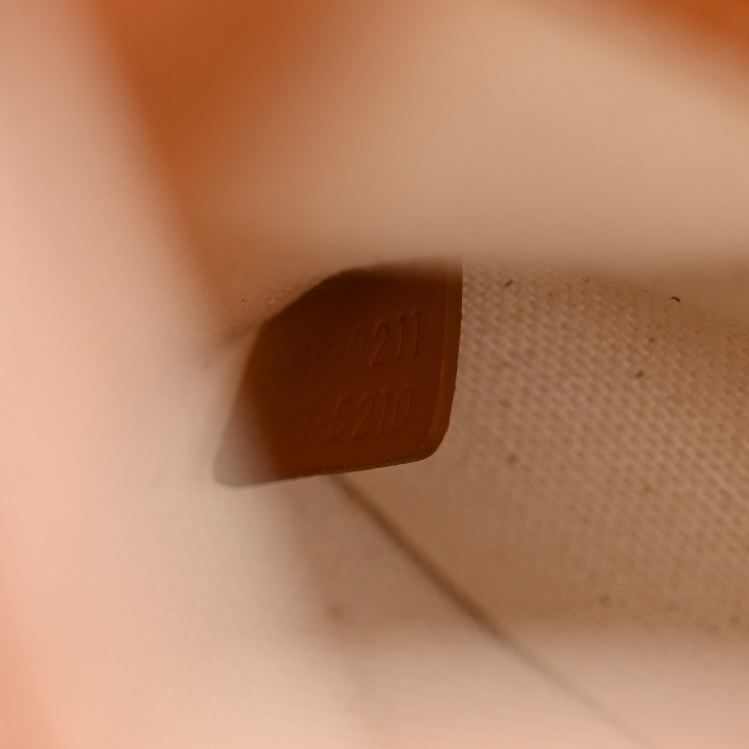 Celine Canvas Calfskin Mini Vertical Cabas Natural Tan 8 of 13