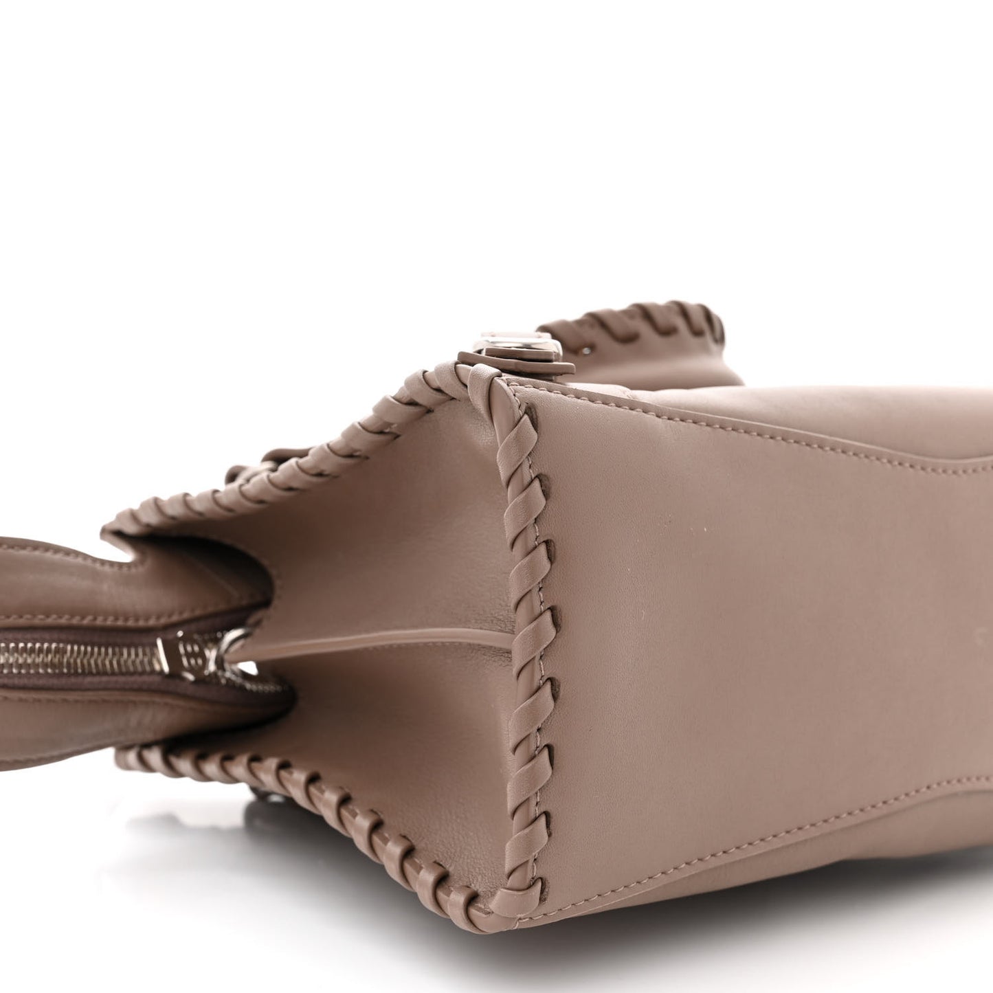 Smooth Calfskin Silver Hardware XS Neo Classic City Dark Mink Grey