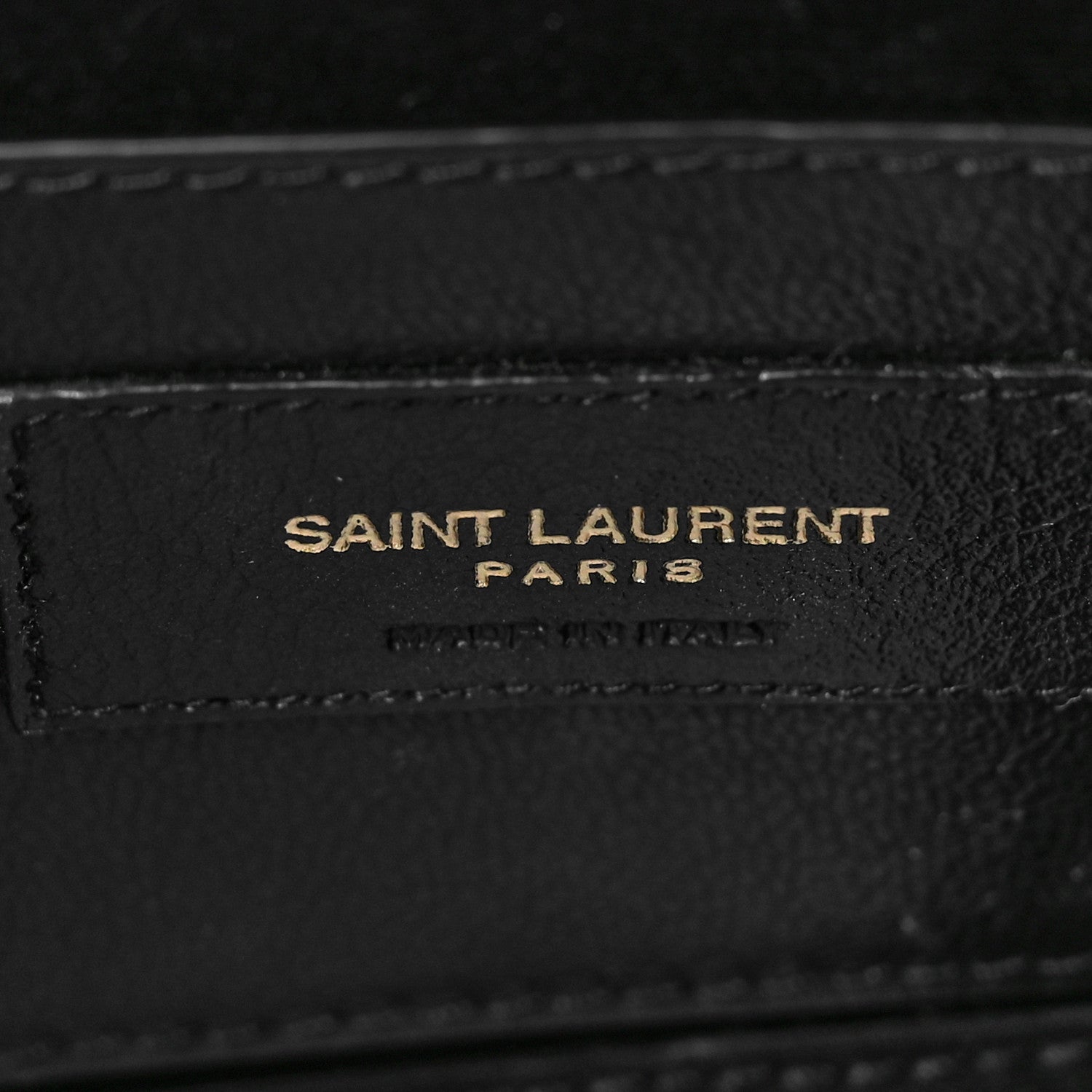 Saint Laurent Patent Matelasse Vicky Monogram Belt Bag Black 6 of 9