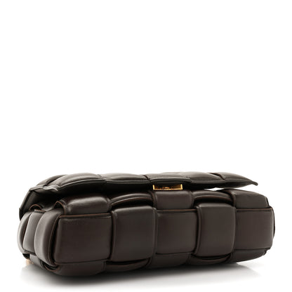 Bottega Veneta Lambskin Maxi Intreccio Padded Chain Cassette Crossbody Bag Fondant 4 of 11
