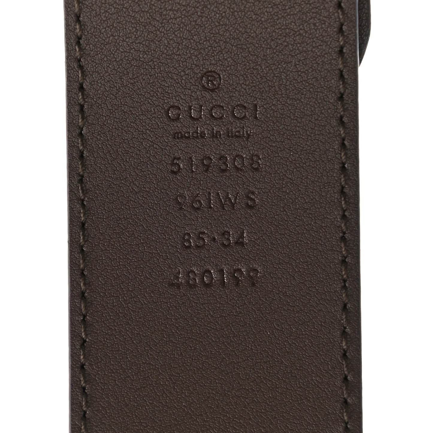 GG Supreme Monogram Web Ophidia Belted iPhone Case 85 34 Dark Brown