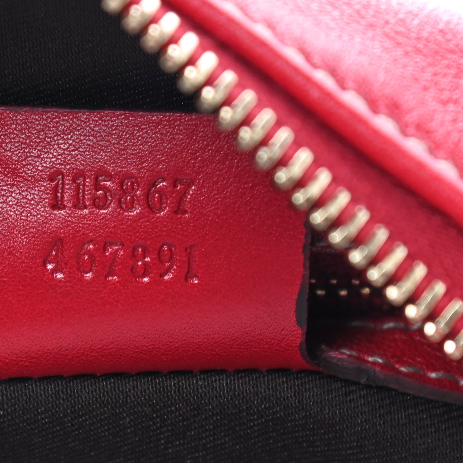 Gucci Calfskin Medium Horsebit Chain Hobo Red 6 of 9
