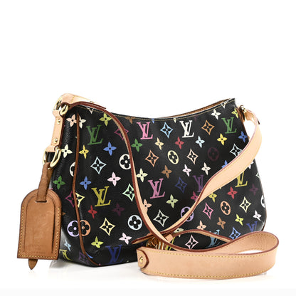 Louis Vuitton Monogram Multicolor Lodge GM Black 3 of 12