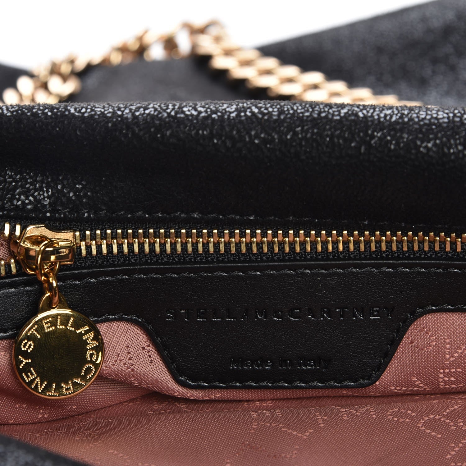 Stella McCartney Shaggy Deer Small Falabella Tote Black 6 of 7