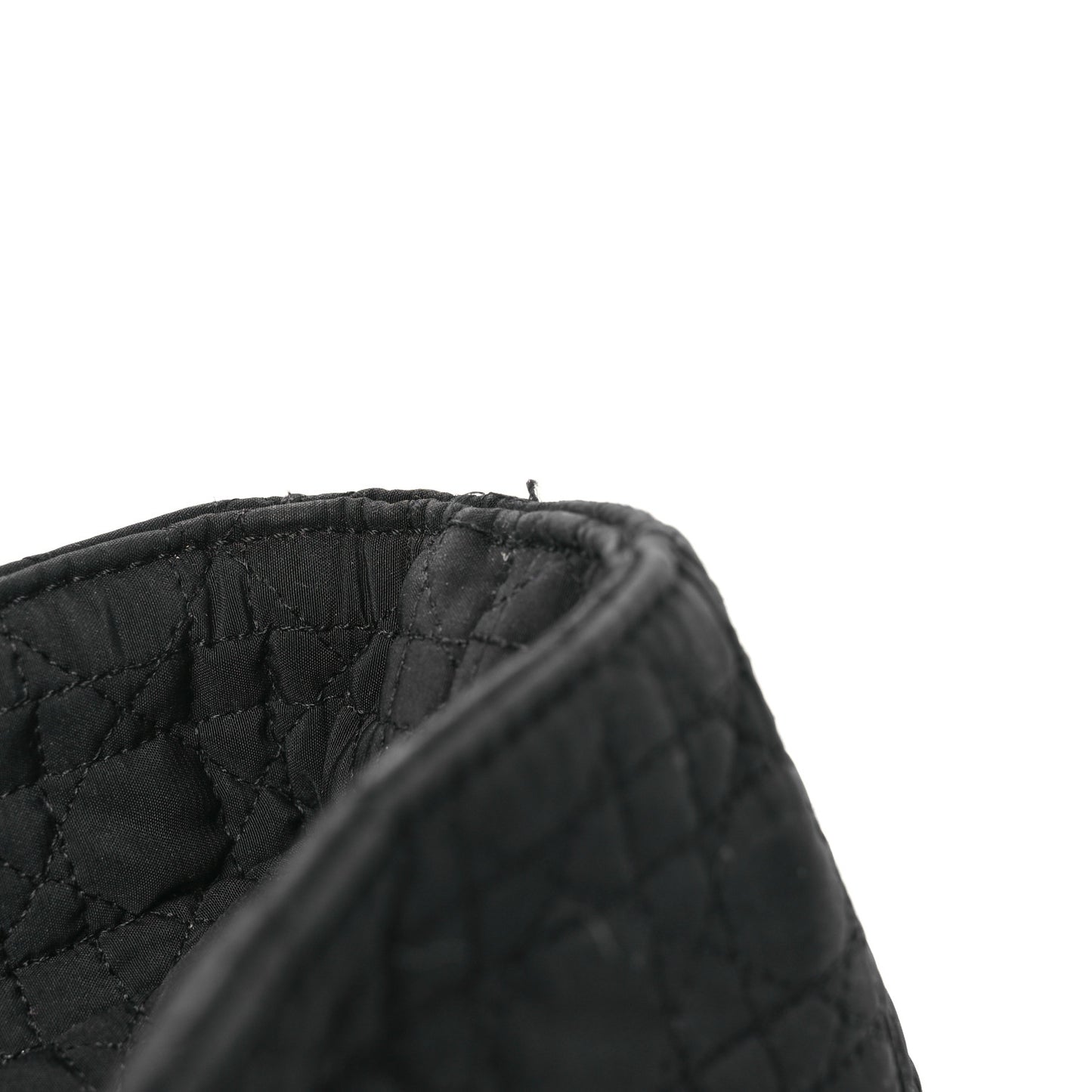 Nylon Cannage Large Lady Dior Black