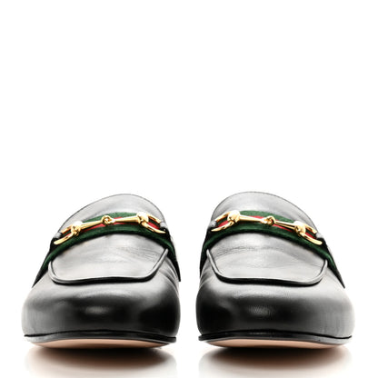 Gucci Malaga Kid Web Womens Princetown Slippers 38 Black 2 of 8