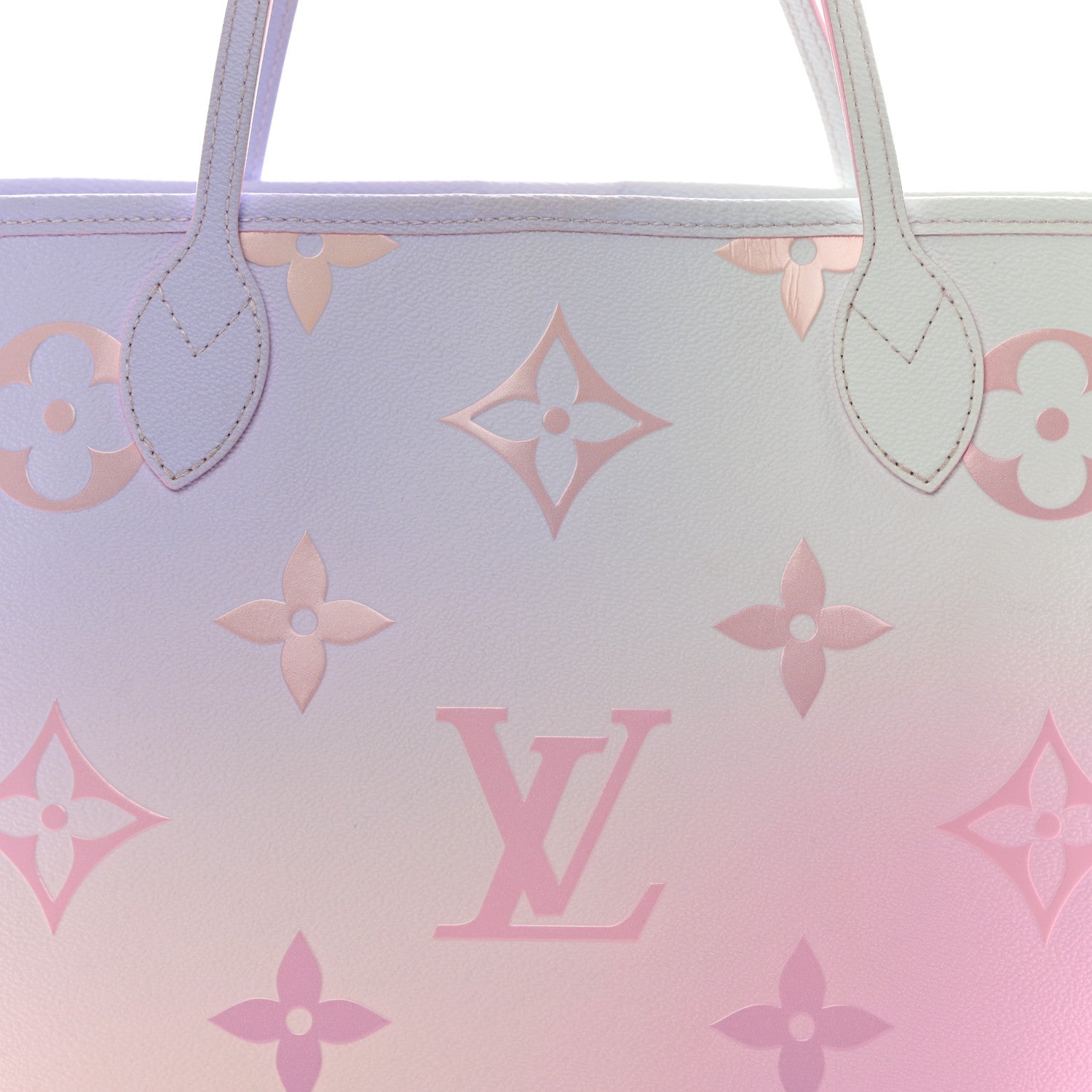 Louis Vuitton Monogram Giant Spring In The City Neverfull MM Sunrise Pastel 7 of 11