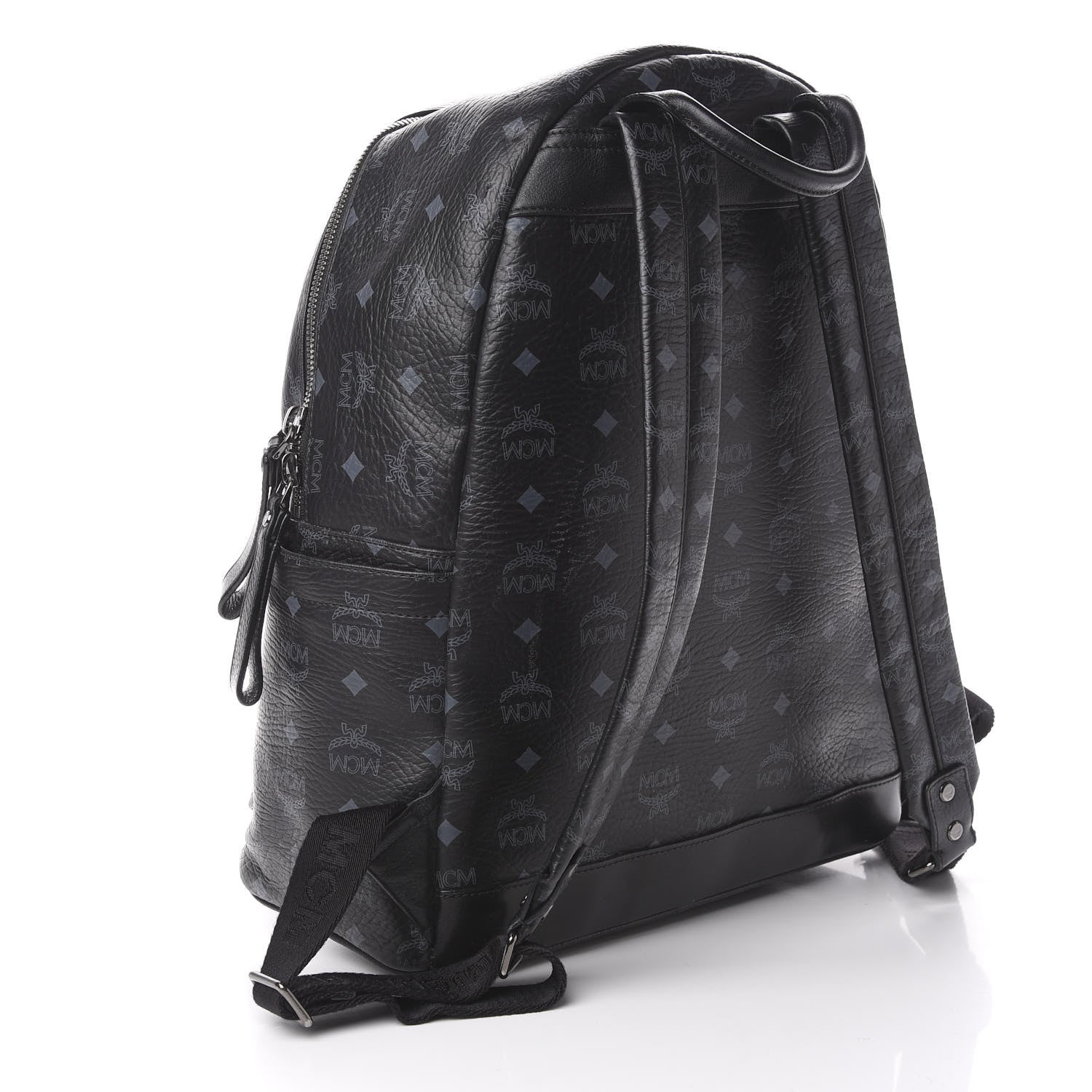 MCM Visetos Medium Sprinkle Stud Stark Backpack Black 2 of 15