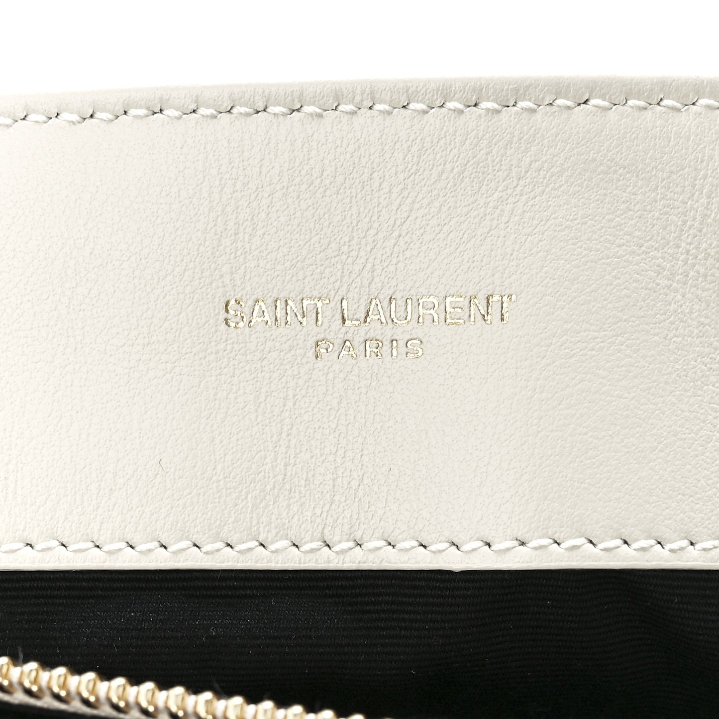 Calfskin Y Quilted Monogram Medium Loulou Chain Satchel Blanc Vintage
