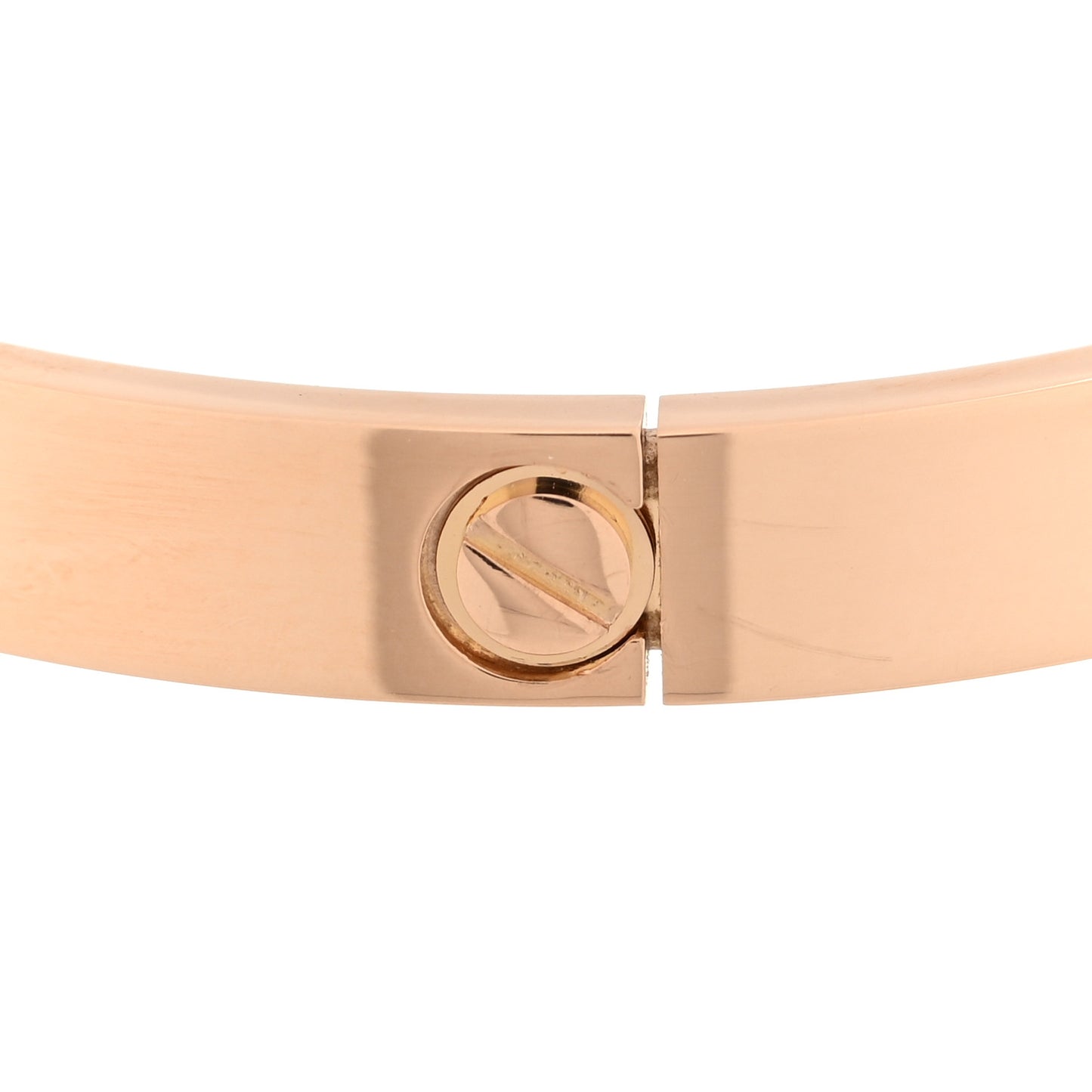 18K Pink Gold LOVE Bracelet 17