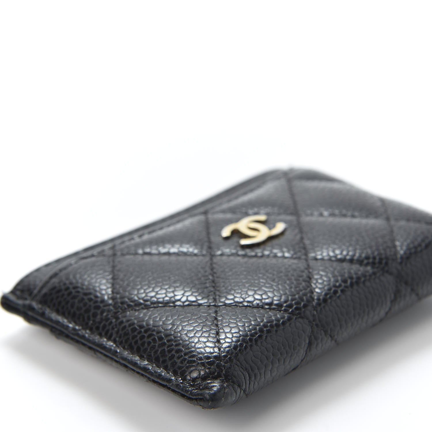 Chanel Caviar Quilted Card Holder Black 5 of 10