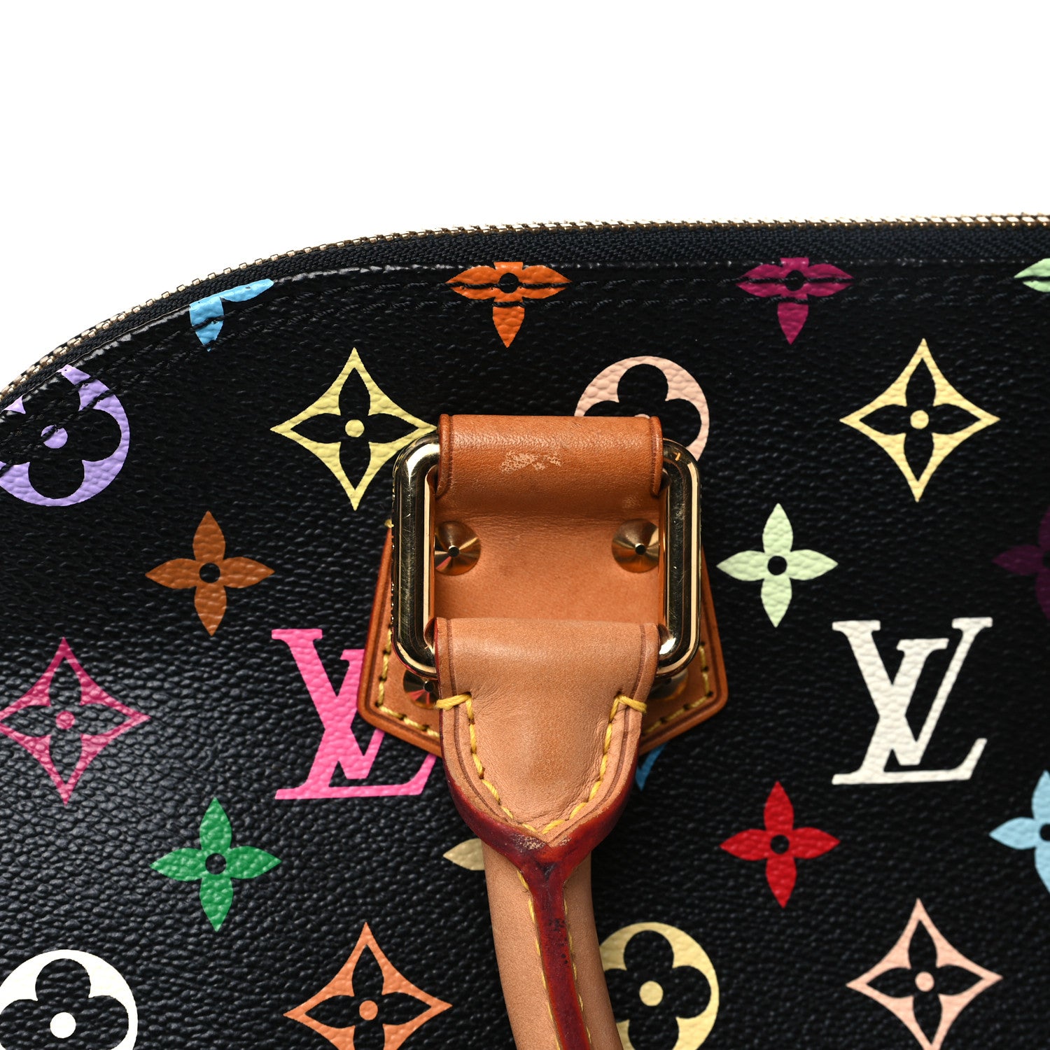 Louis Vuitton Monogram Multicolor Alma PM Black 11 of 12