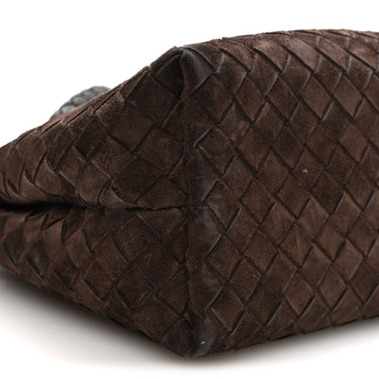 Bottega Veneta Suede Intrecciato Medium Andiamo Shoulder Bag Fondant 8 of 9
