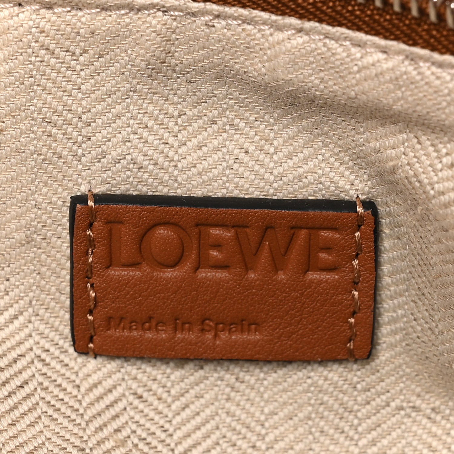 Loewe Calfskin Small Puzzle Bag Tan 6 of 9