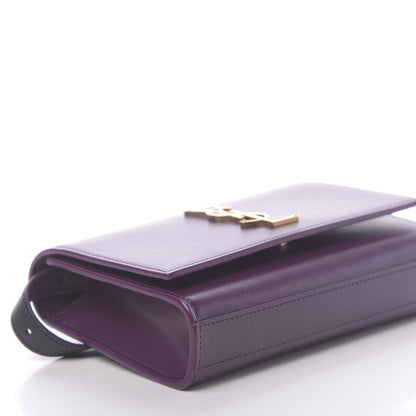 Saint Laurent Smooth Calfskin Monogram Kate Belt Bag Purple 7 of 9