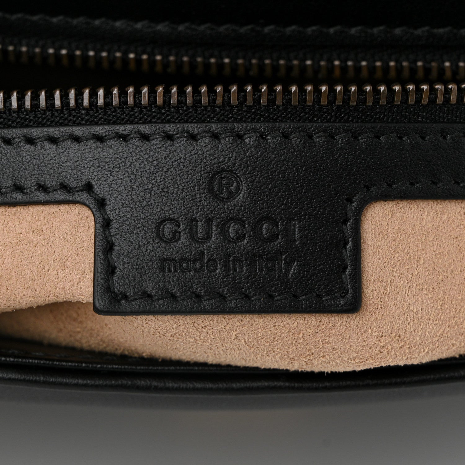 Gucci Calfskin Matelasse Small GG Marmont Top Handle Shoulder Bag Black 6 of 10