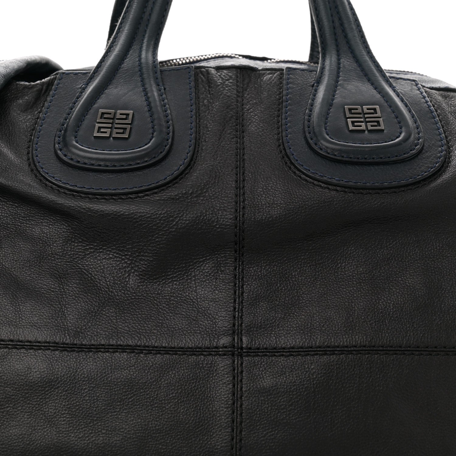 Givenchy Sugar Goatskin Large Nightingale Black Navy 8 of 11