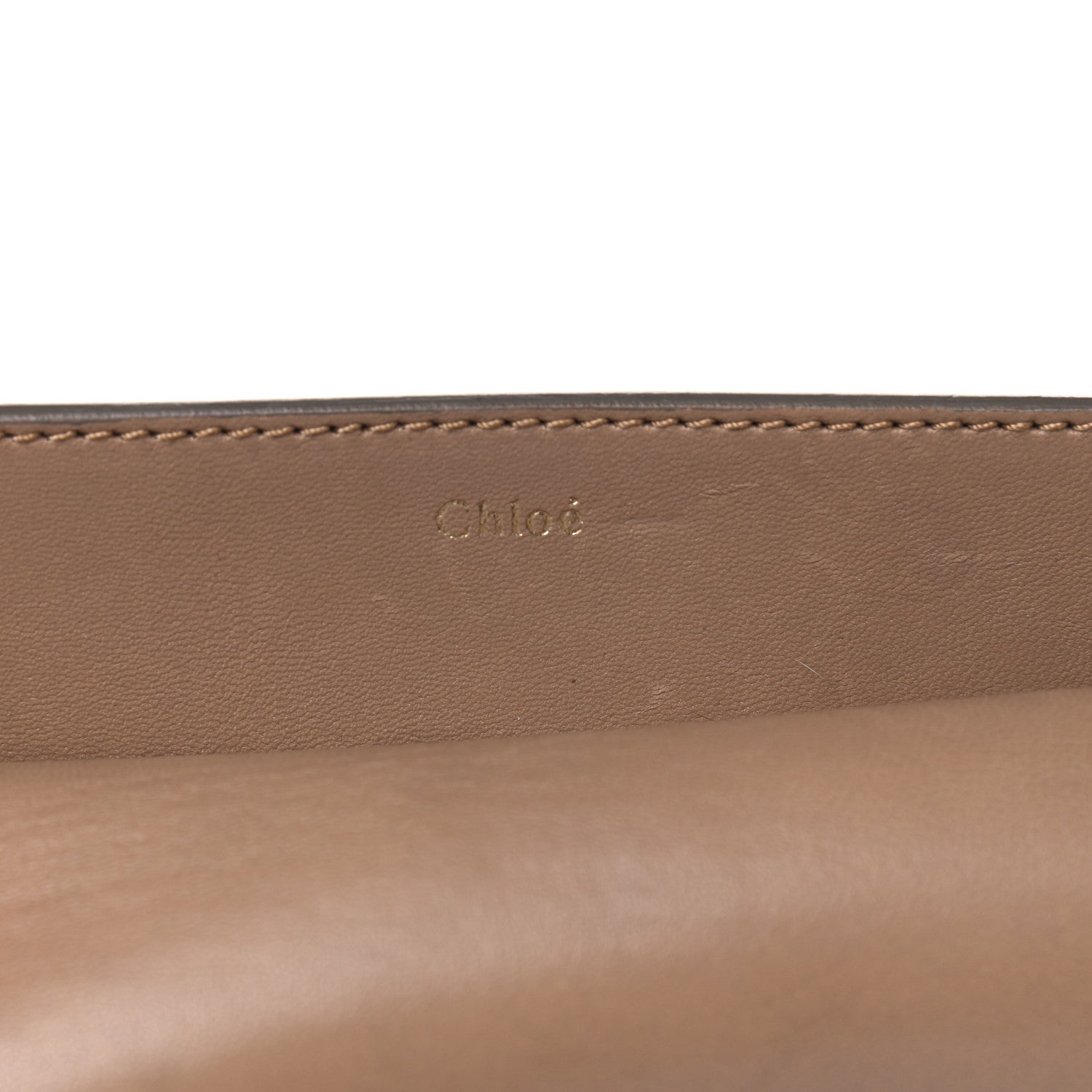 Chloe Calfskin Georgia Crossbody Bag Chestnut Cream 13 of 16