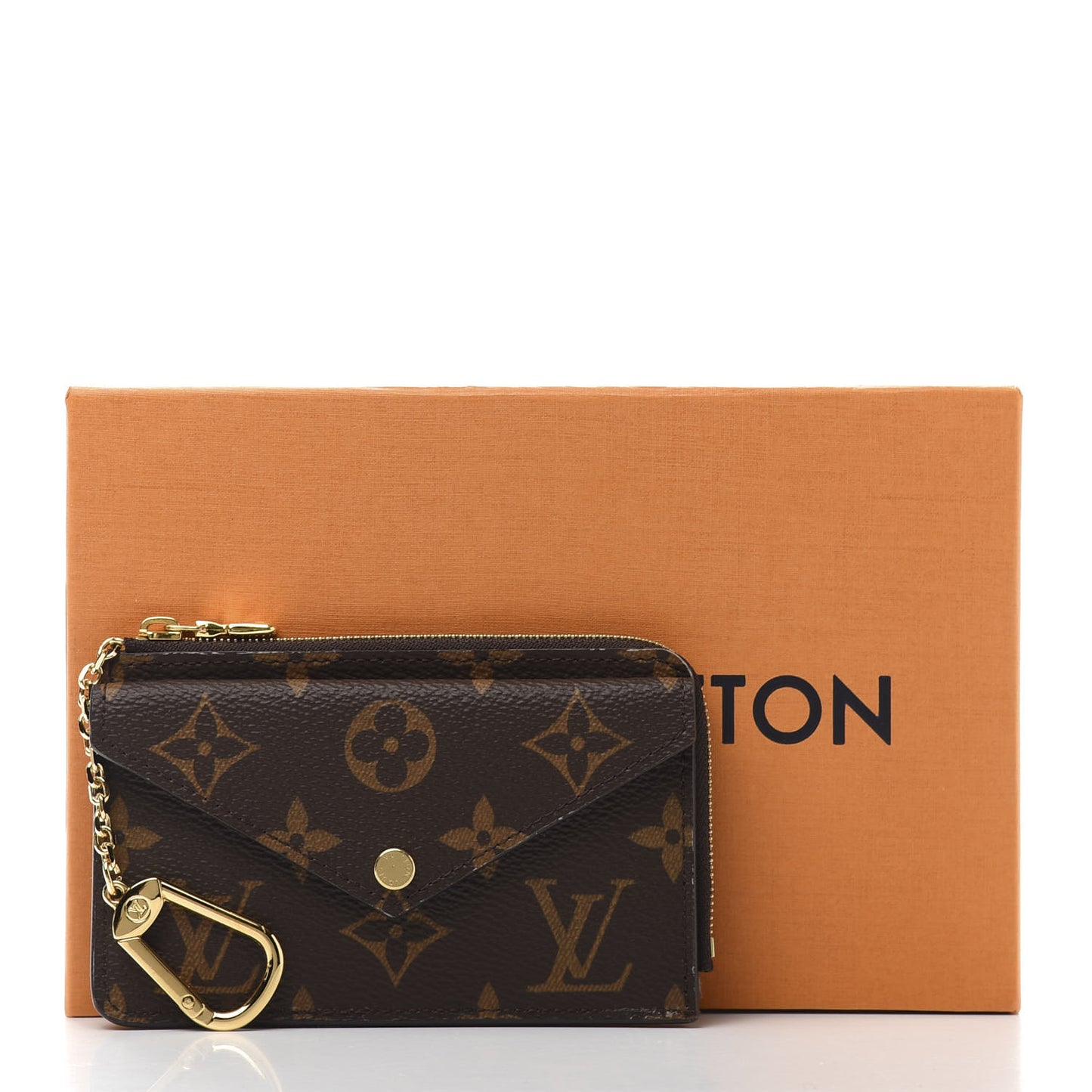 Monogram Recto Verso Card Holder Black