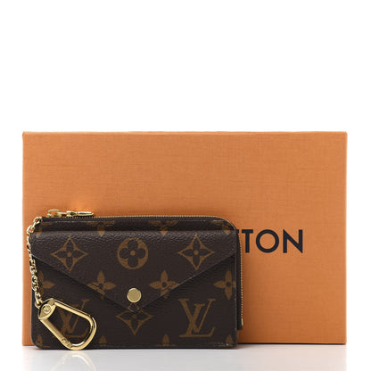 Louis Vuitton Monogram Recto Verso Card Holder Black 9 of 9