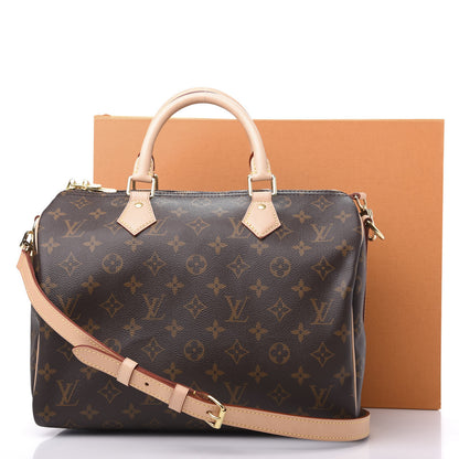 Louis Vuitton Monogram Speedy Bandouliere 30 11 of 11