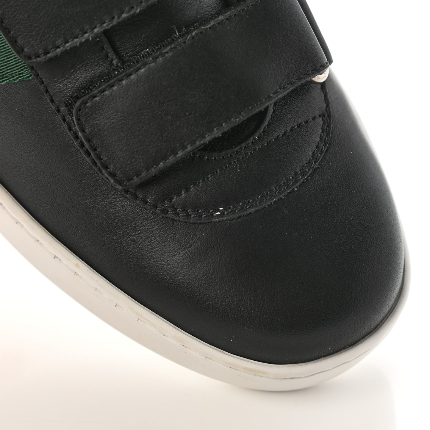 Calfskin Miro Soft Web Mens Sneakers 8 Black