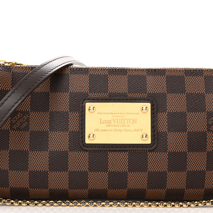 Louis Vuitton Damier Ebene Eva Clutch 7 of 10