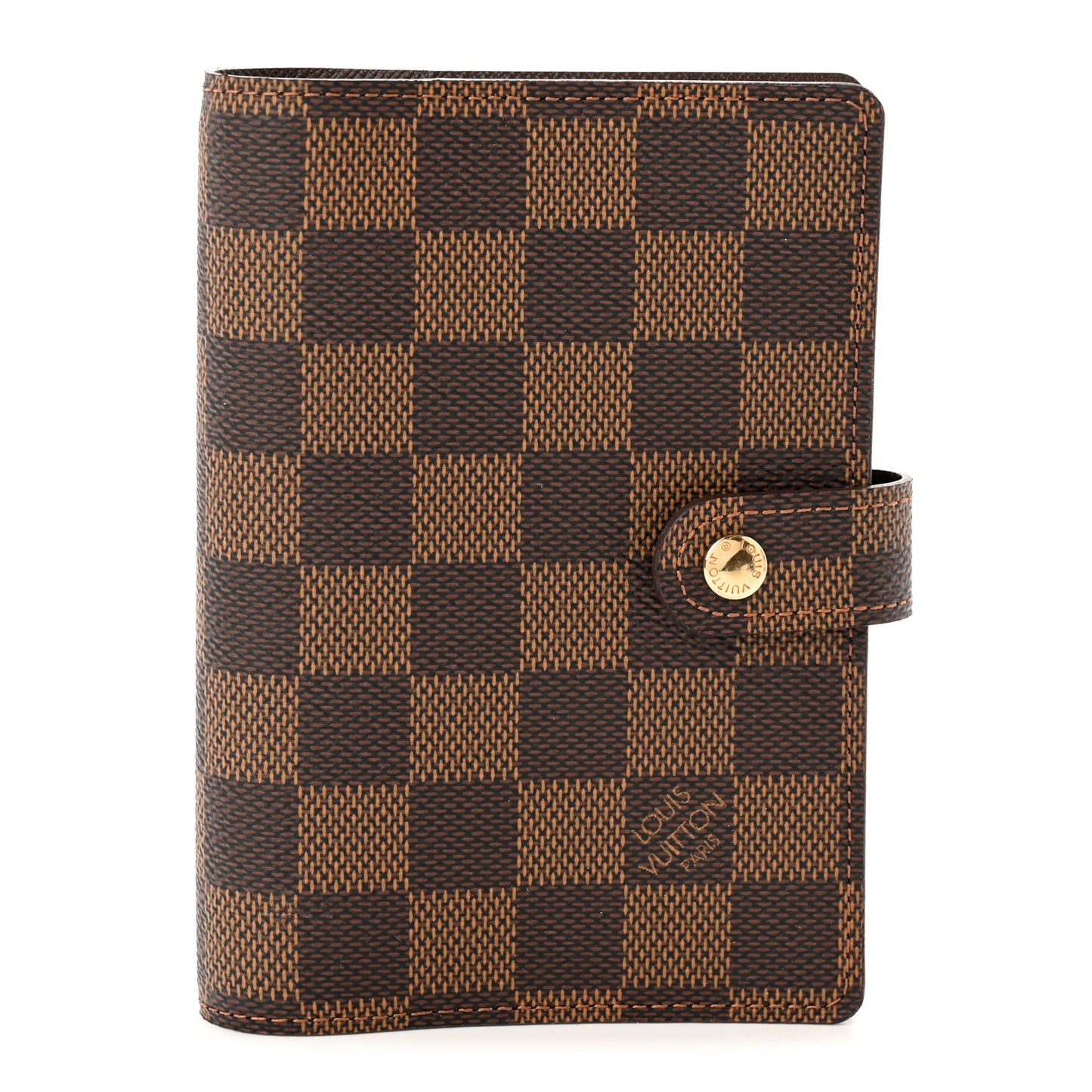 Damier Ebene Small Ring Agenda Cover