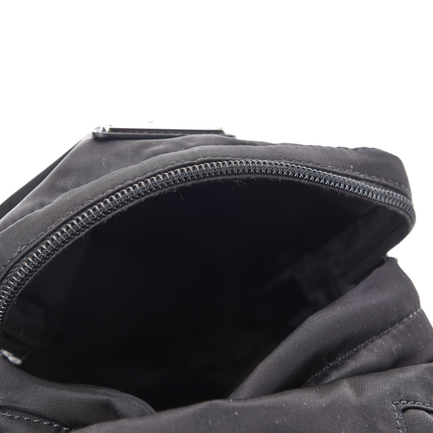 Tessuto Nylon Crossbody Bag Black