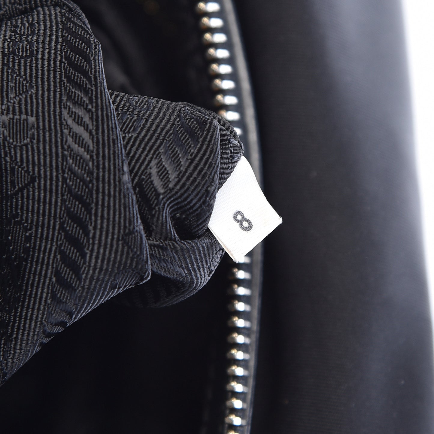 Tessuto Nylon Saffiano Tote Black