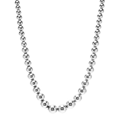 Tiffany Sterling Silver HardWear Graduated Ball Necklace 1 of 5