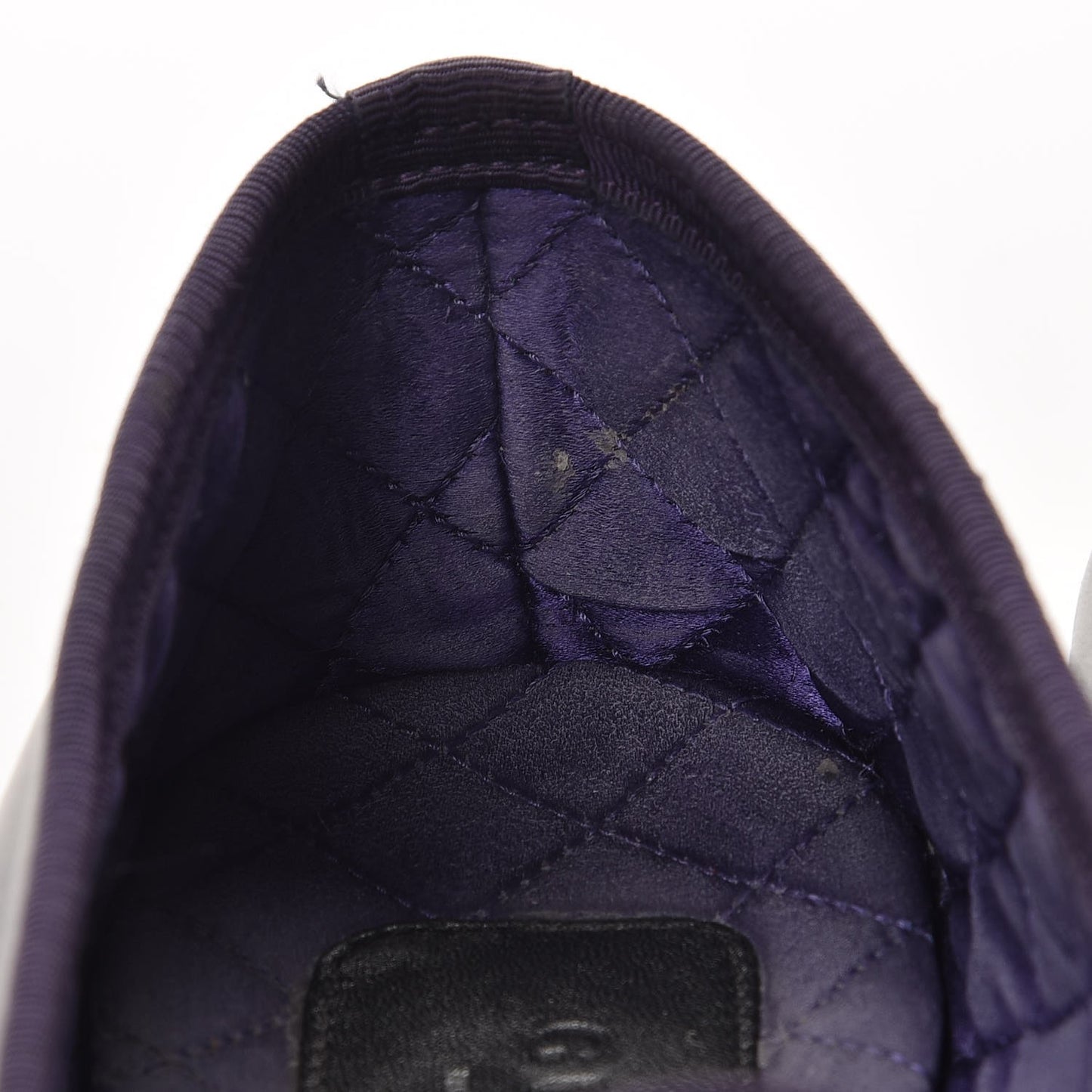 Calfskin Grosgrain Gallipolli Bow Loafers 38 Navy